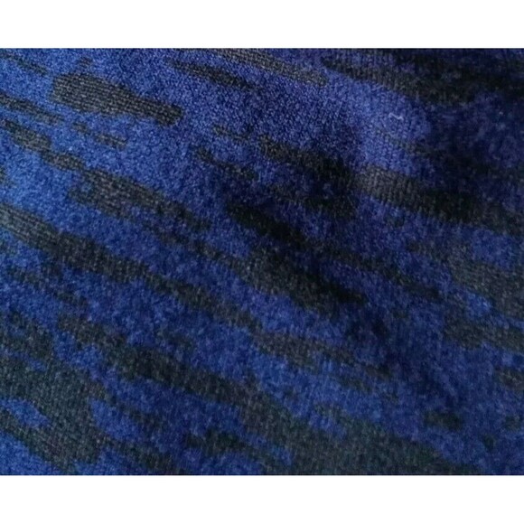 BRYN WALKER DRESS SIZE M BLUE HINT OF BLACK LONG SLEEVES SIRO RAYON USA - Picture 8 of 8